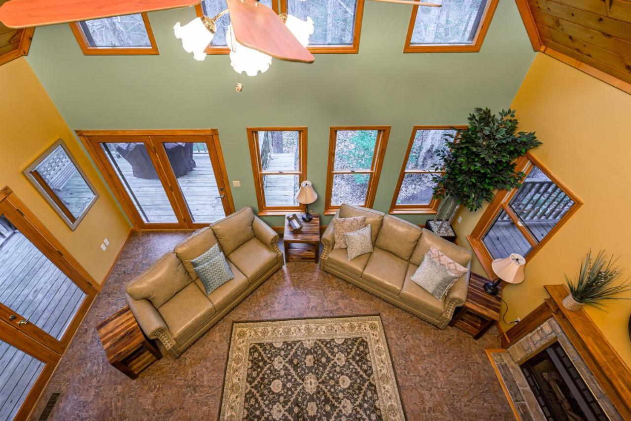 North Ridge Place Brand New Log Cabin With Hot Tub Great Location Севьервилл Экстерьер фото